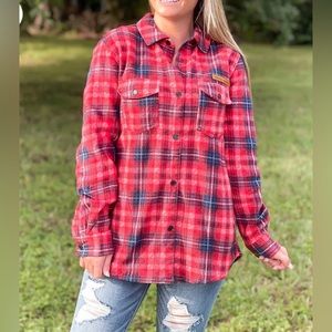 Simply Southern flannel shacket
